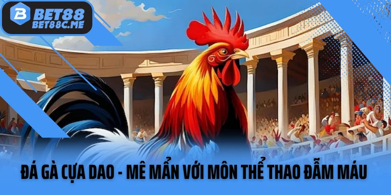 Đá Gà Cựa Dao - Mê Mẩn Với Môn Thể Thao Đẫm Máu 